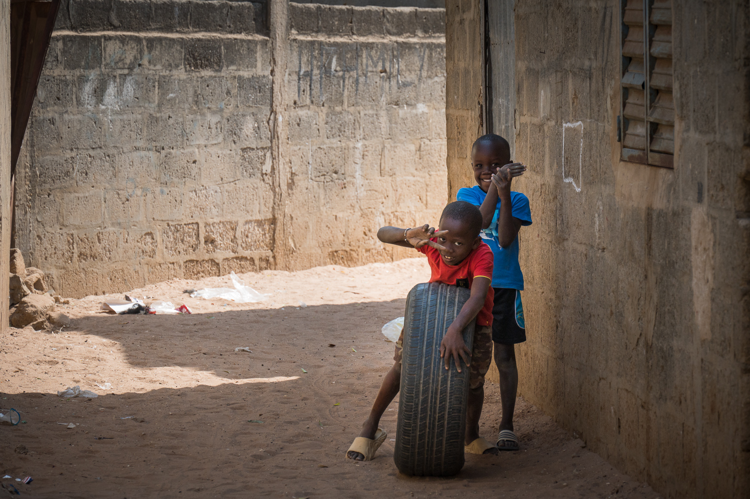 Enfants à La Somone