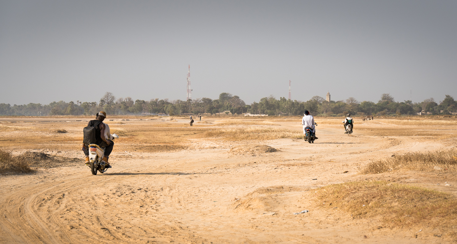 Moto-Taxi au village de Simal