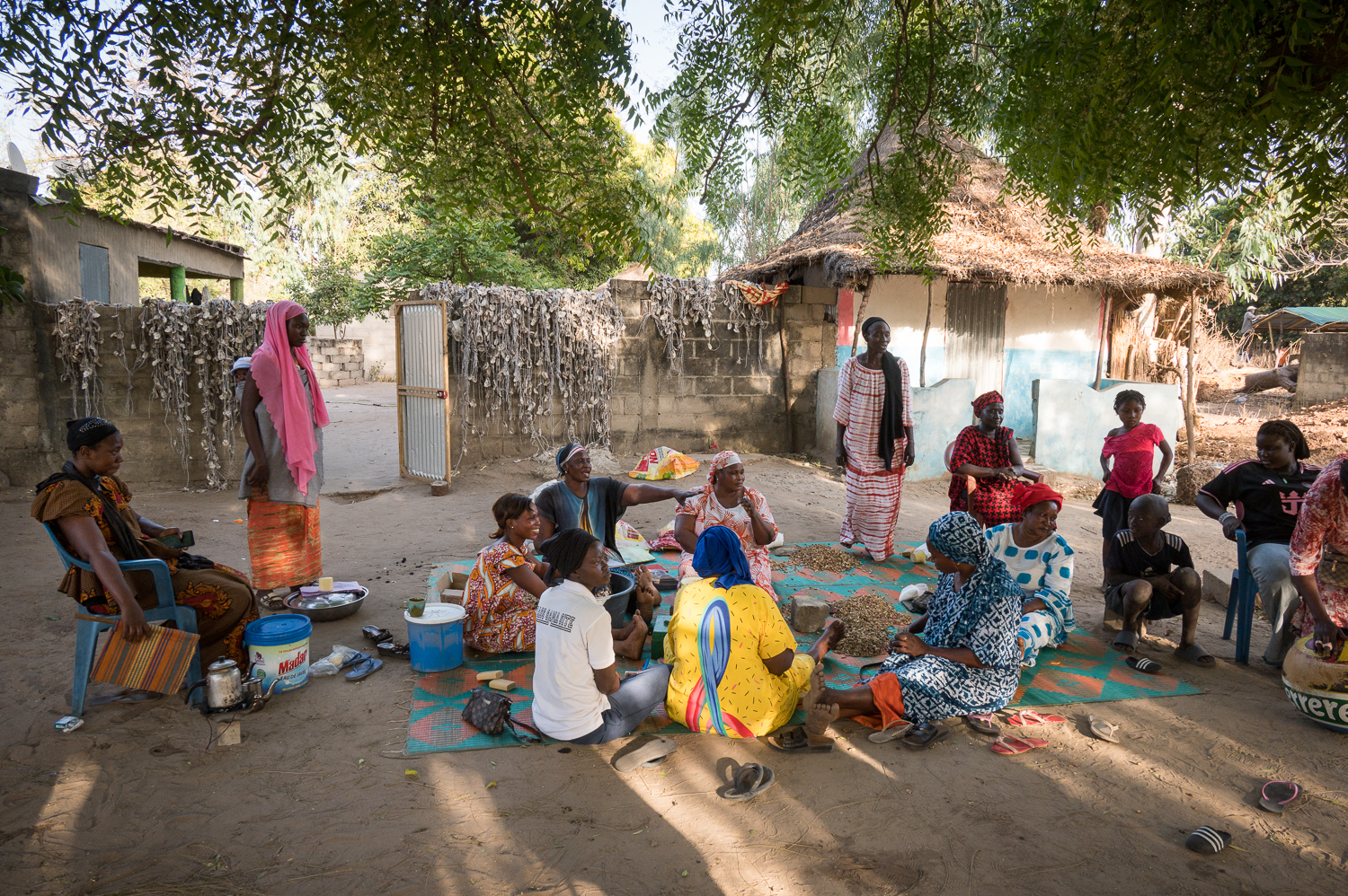 Les femmes gèrent leur calebasse de solidarité